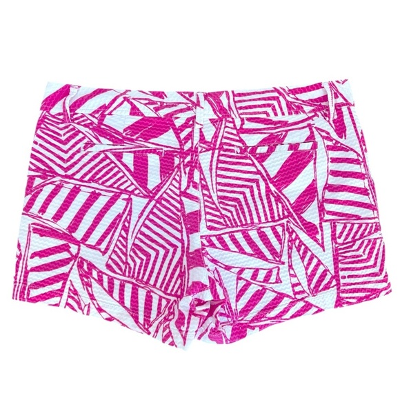 Lilly Pulitzer The Callahan Short Capri Pink Yacht Sea Size 14 - Picture 4 of 5